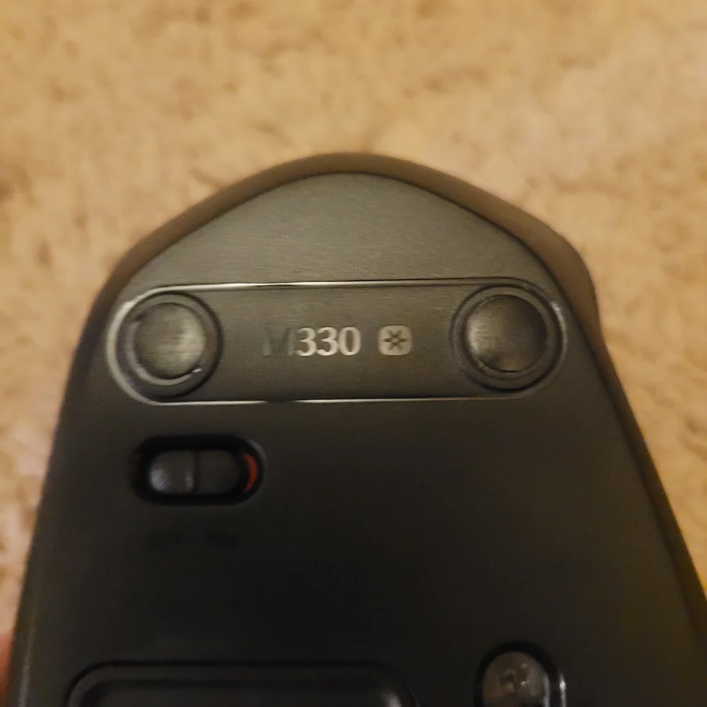 Logitech M330 Black Wireless Mouse